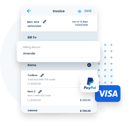 Create professional invoices