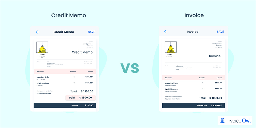 Credit Memo vs Invoice: A Complete Comparison Guide