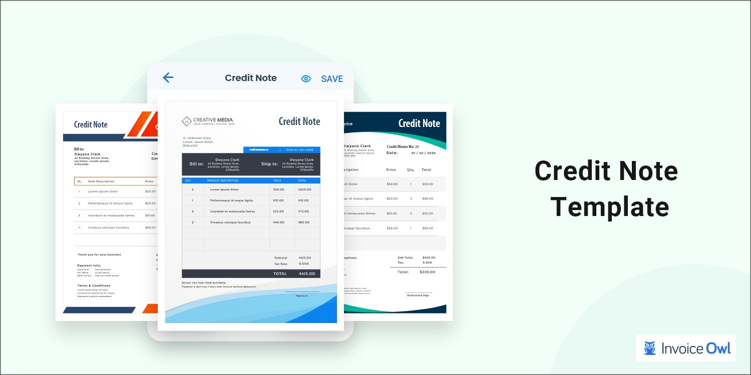 Credit Note Template: What + When + How
