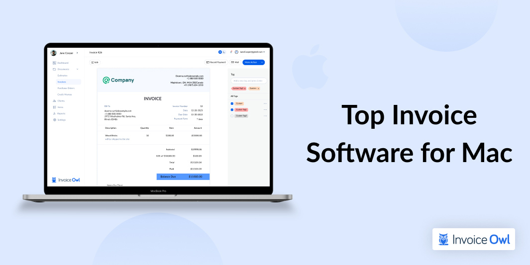Invoicing Software for Mac in 2025 (Compared Features & Pricing)