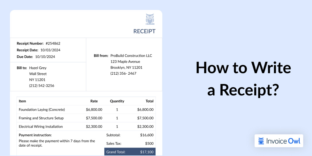 How to Write a Receipt: Complete Guide with Templates